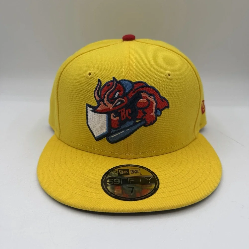 New Era 59Fifty Jacksonville Jumbo‎ Shrimp Hat Cap Sz 7 2024 Captain Crustacean